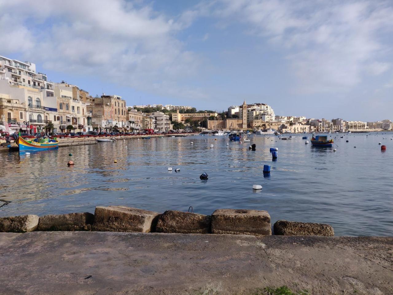 Apartmán Panoramic Penthouse In Marsascala Which Enjoys Sea And Country Views Marsaskala Exteriér fotografie